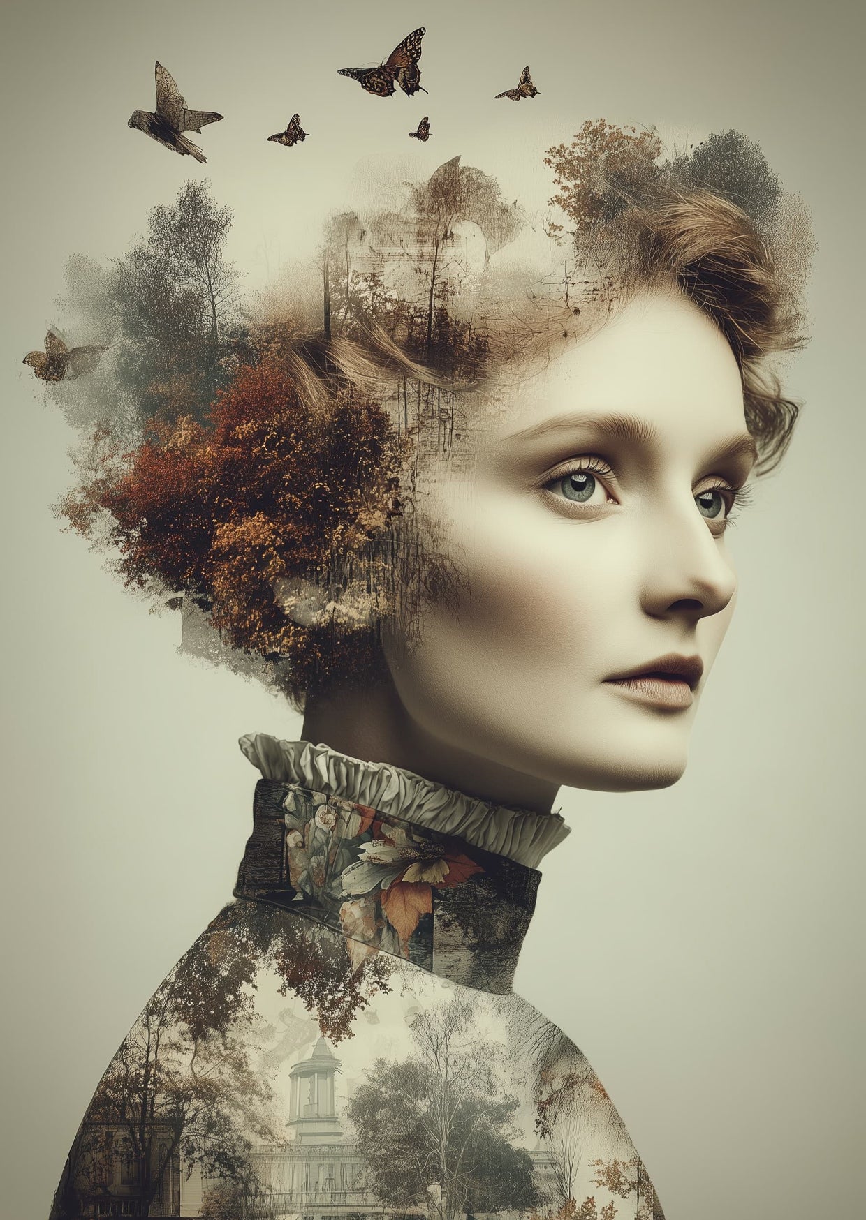 Ansichtkaart  - Autumn Whispers 02