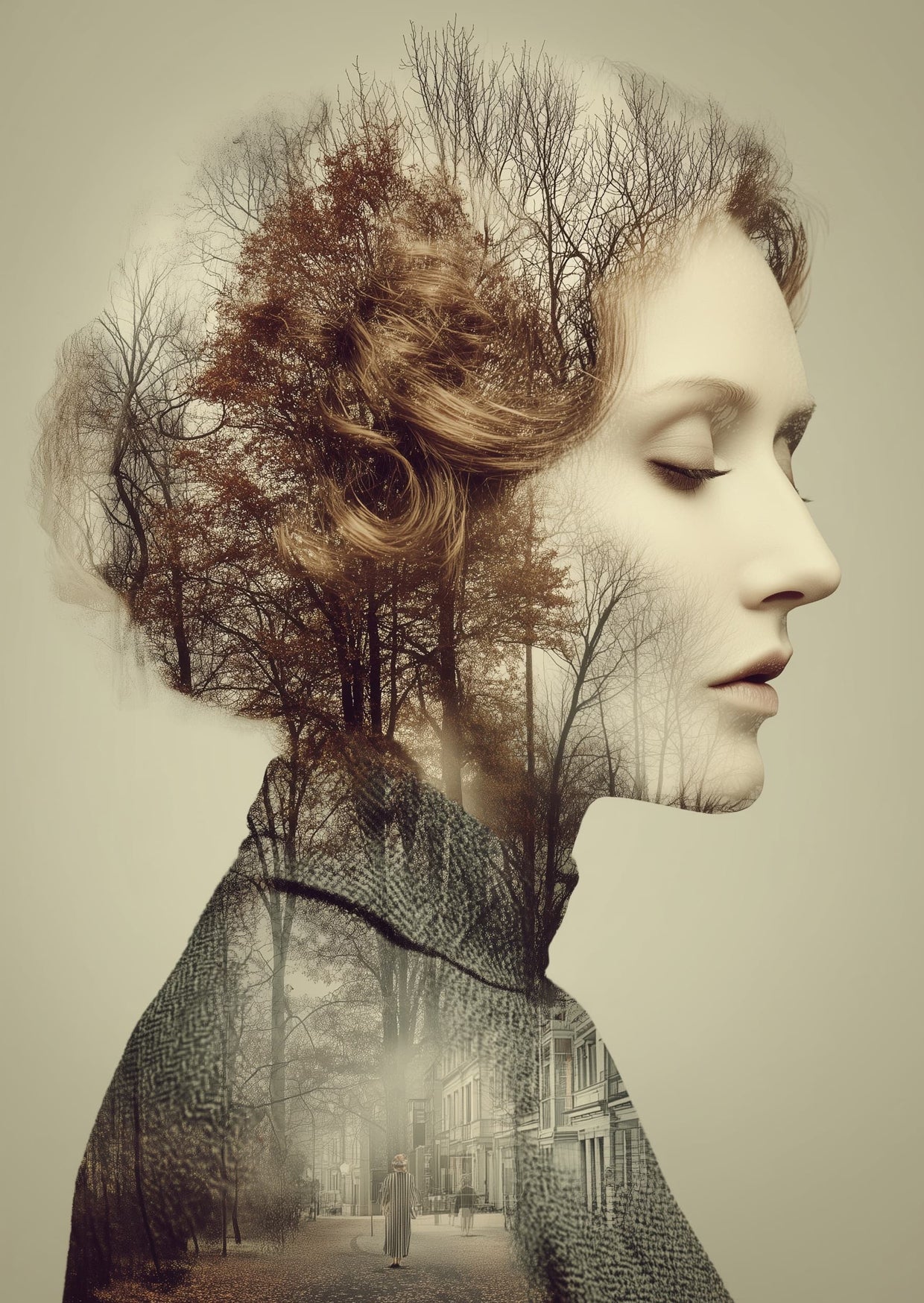 Ansichtkaart  - Autumn Whispers 04