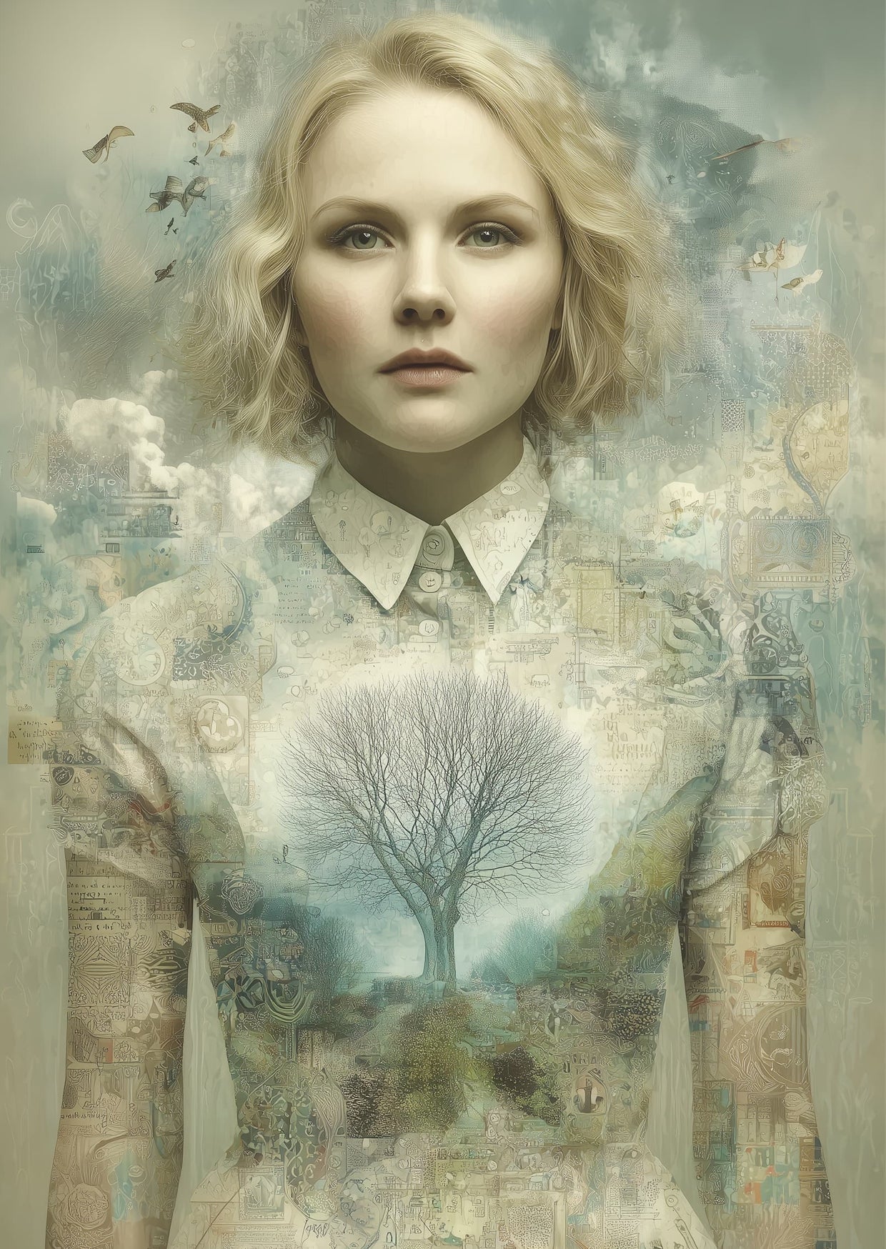 Ansichtkaart  - Autumn Whisper05