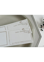 Memo Pad Letter Bronze or Black