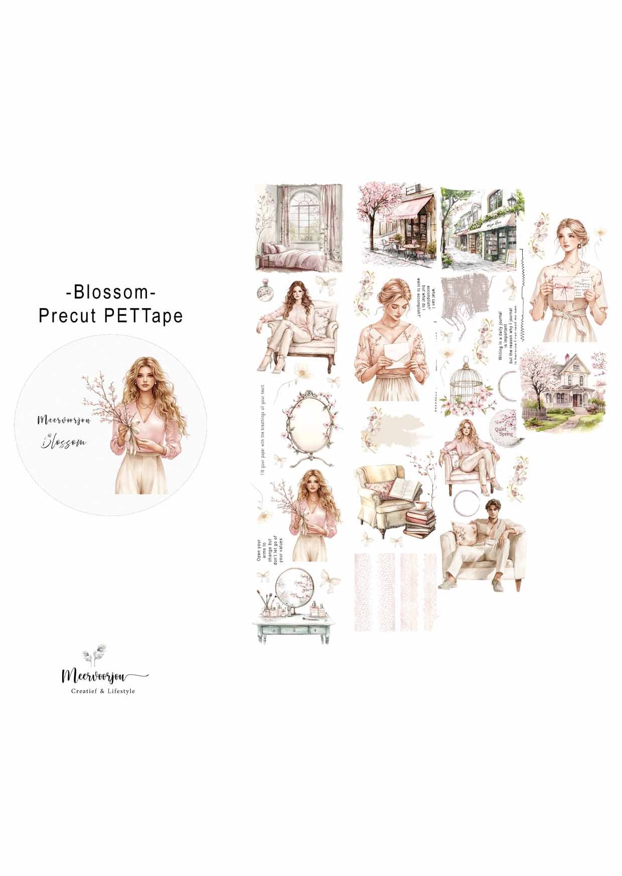 Pre-cut PETTape - Blossom
