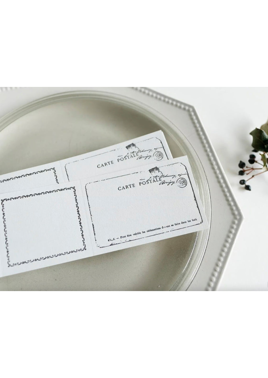 Memo Pad Letter Bronze or Black