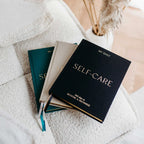 Daily Self-Care (Jupiter) Reflection and Gratitude Journal (Blush&Gold)