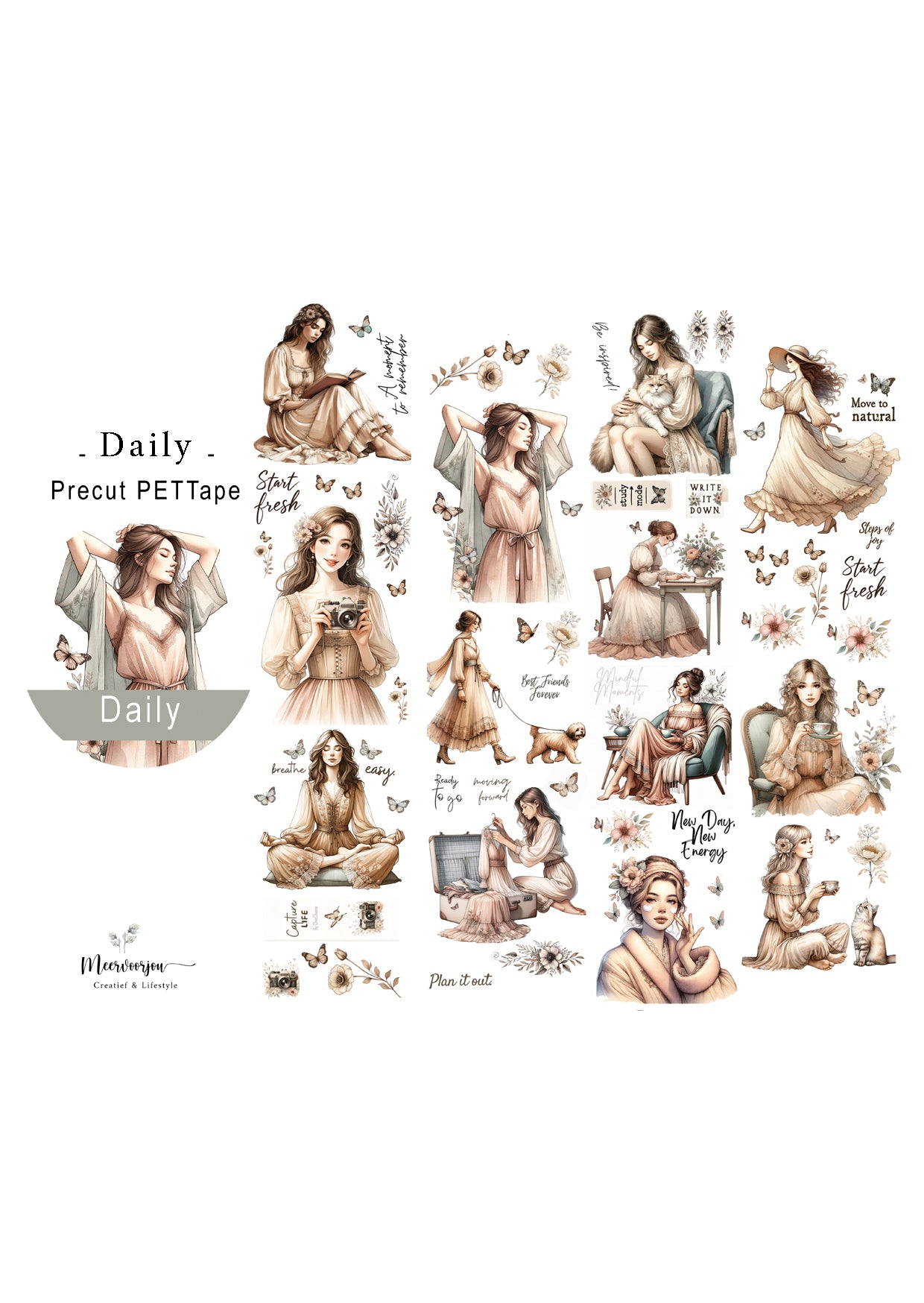 Pre-cut PETTape Daily