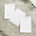 Handmade Cotton Paper - White