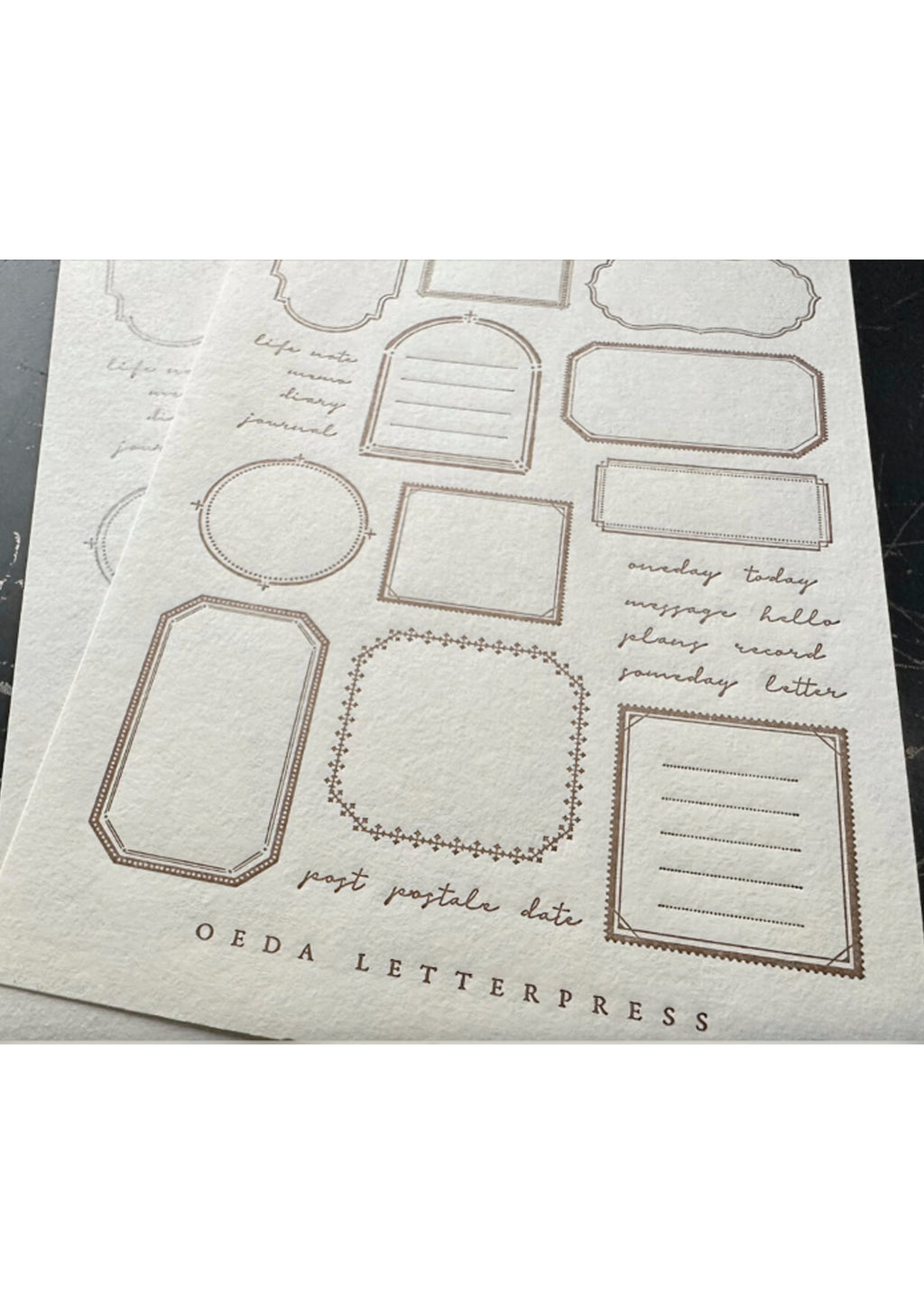 Decoration Bronze or Black Frame