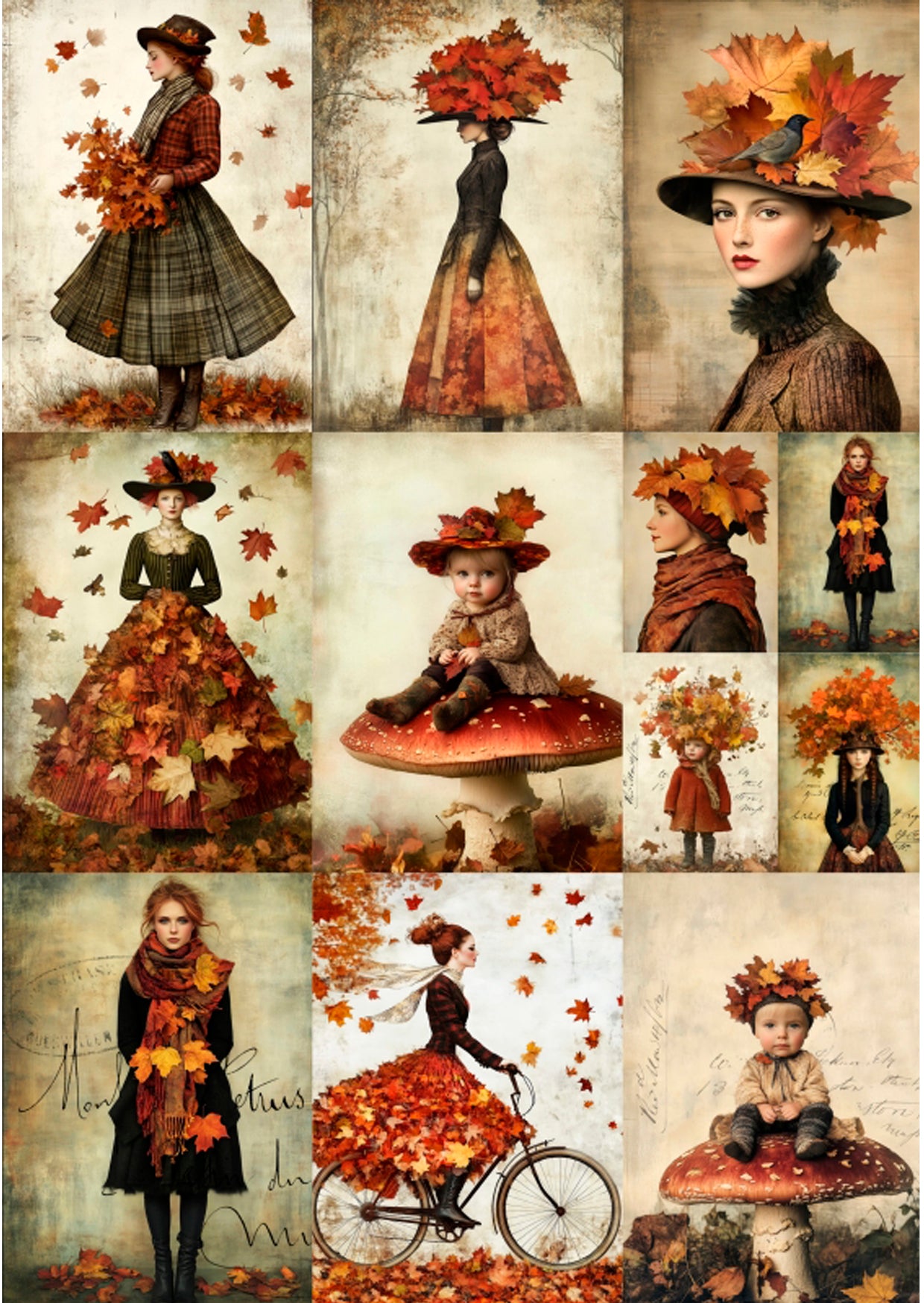 Papieren blok - Herfst