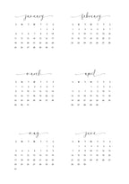 Journal sticker - 12 maanden