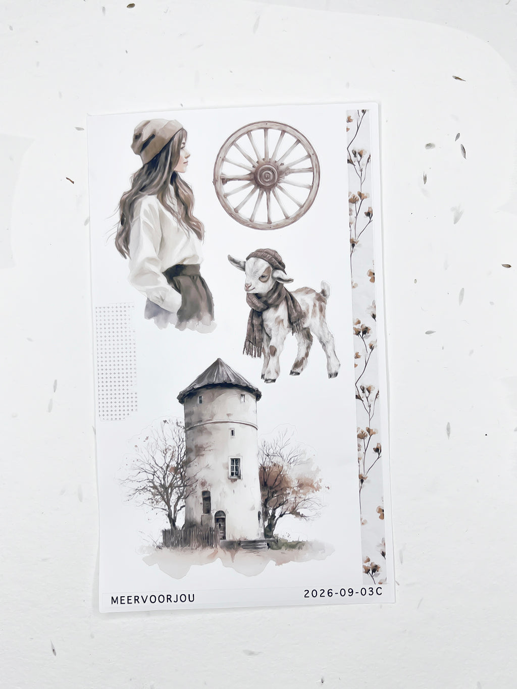 Journal stickerset - Autumn