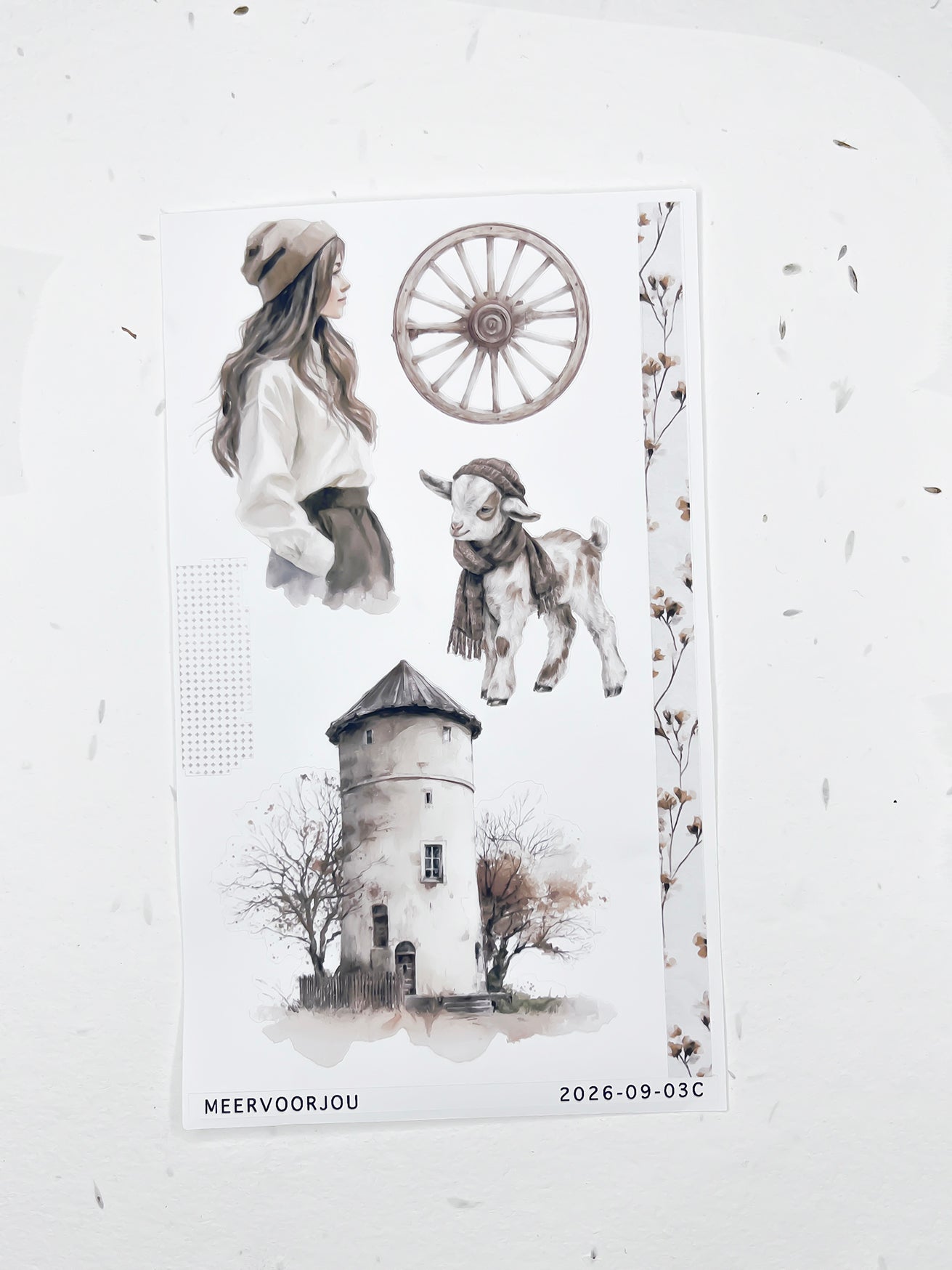 Journal stickerset - Autumn
