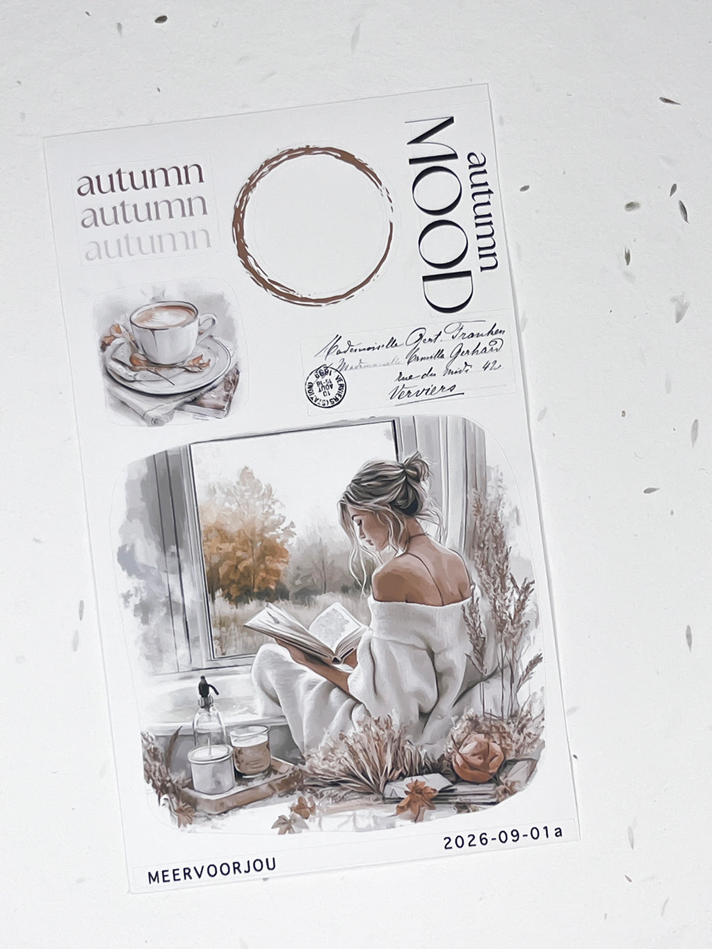 Journal stickerset - Cozy Autumn Mood