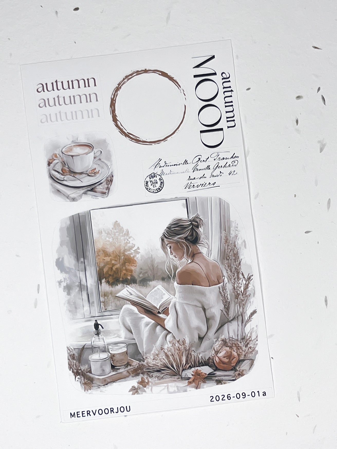 Journal stickerset - Cozy Autumn Mood