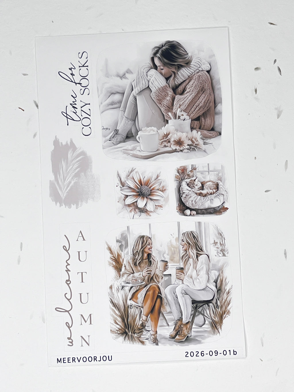 Journal stickerset - Cozy Autumn Mood