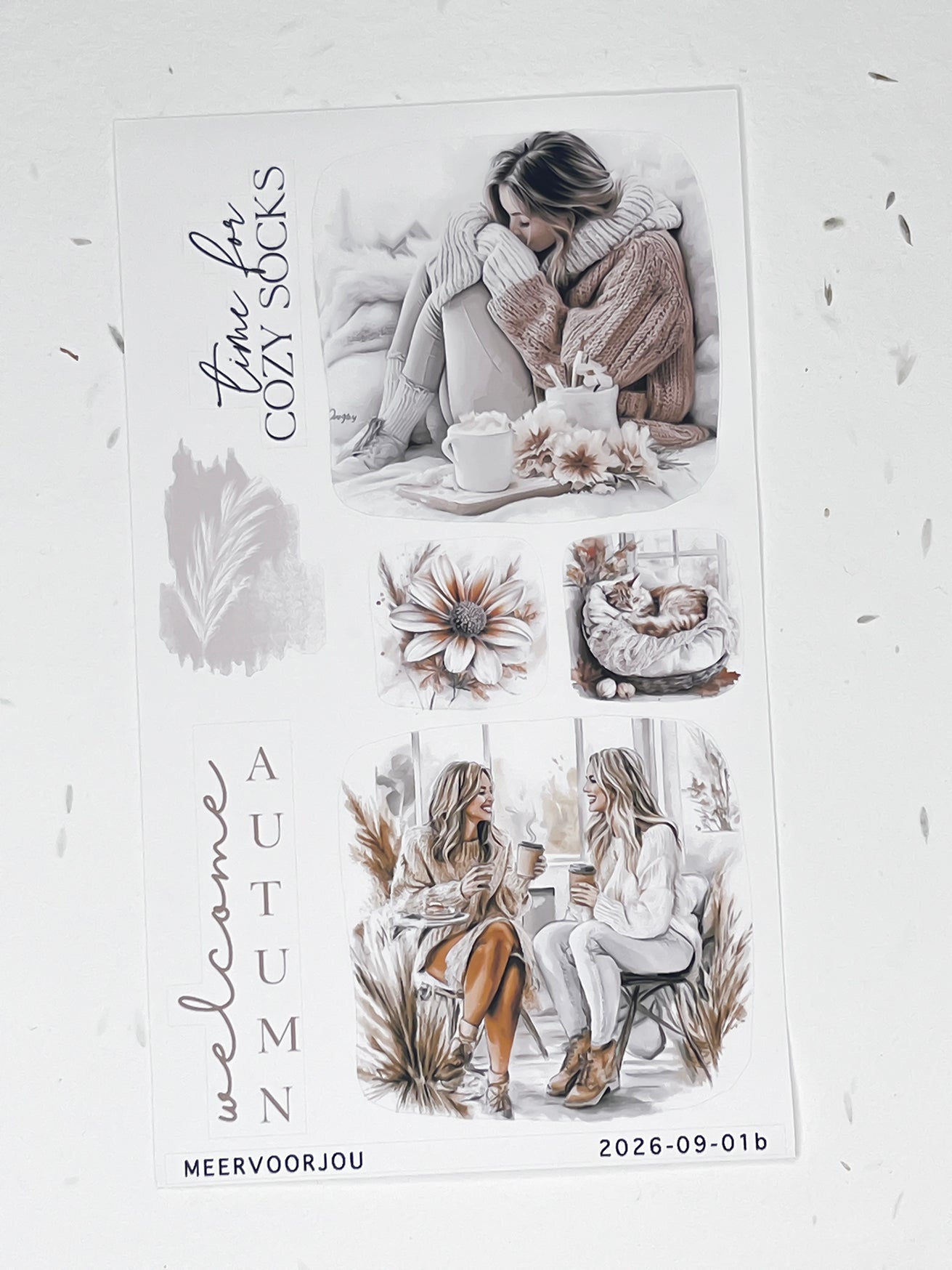 Journal stickerset - Cozy Autumn Mood