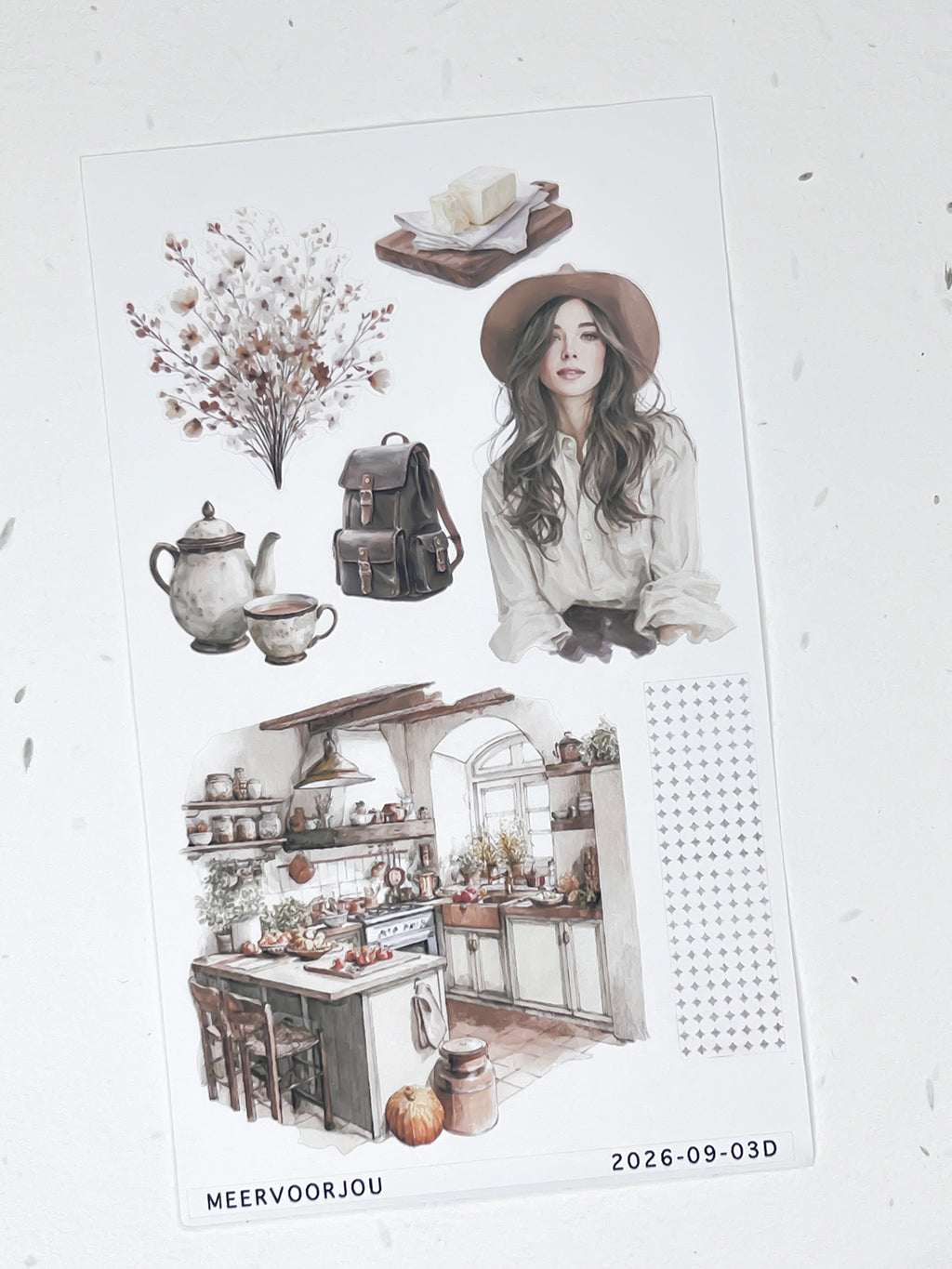 Journal stickerset - Autumn