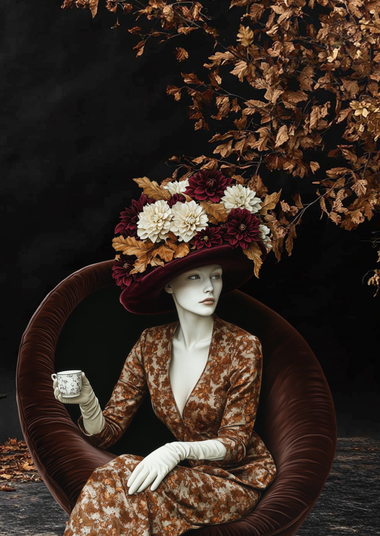 Ansichtkaart - Autumn velvet 02