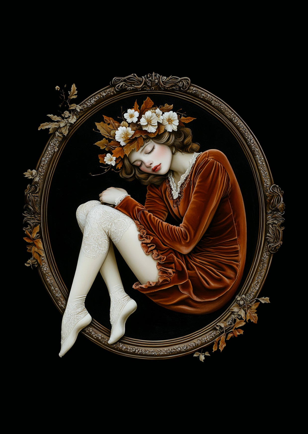 Ansichtkaart - Autumn velvet 01