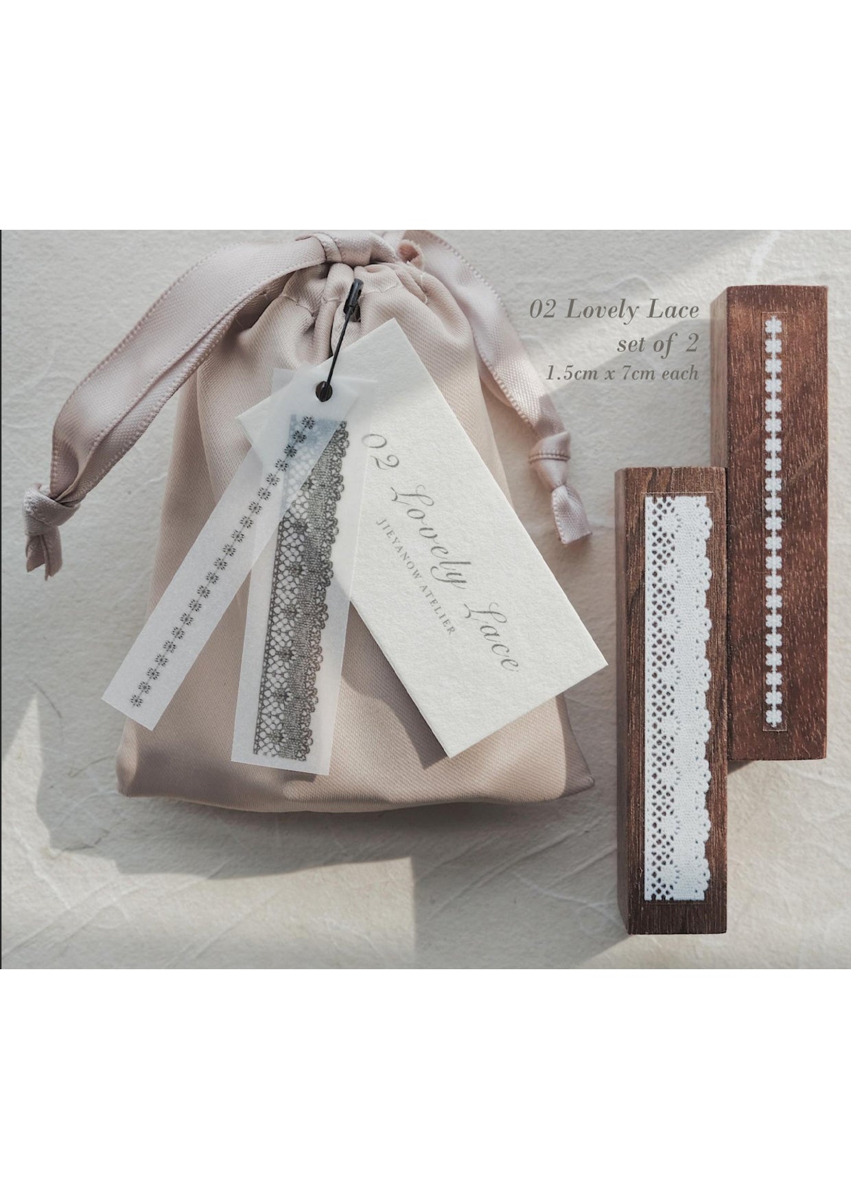 Kanten stempels van het merk Jieyanow Atelier - Lovely lace