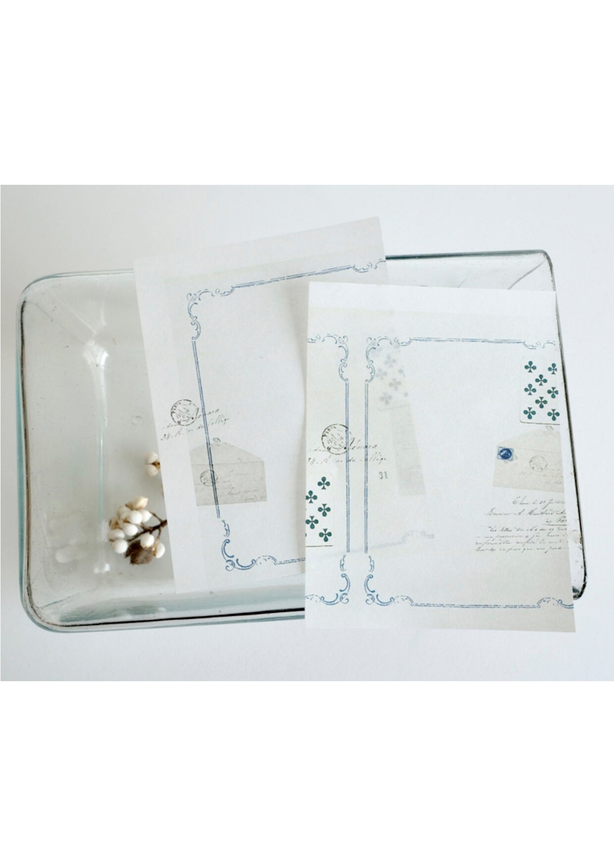 Notepad - Bleu vintage