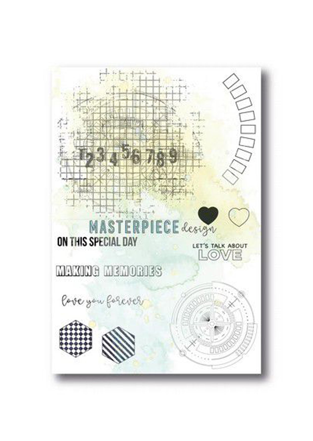 Masterpiece Clear Stempelset - On this Special Day