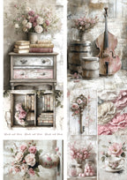 Papieren blok - Blush & Bloom