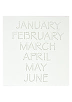 Journal stencil - Maanden