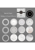 Memory border notes grey