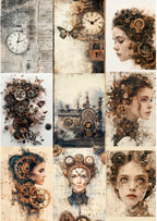 Papieren blok - Steampunk