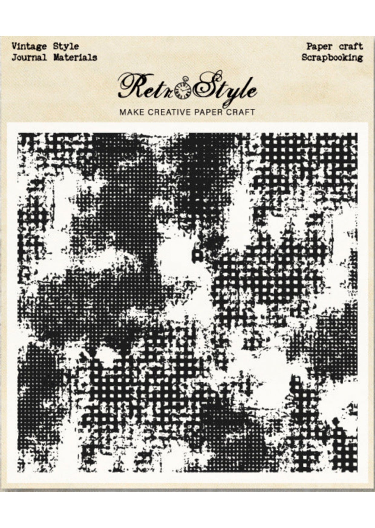 Achtergrond clear stamp - Grunge