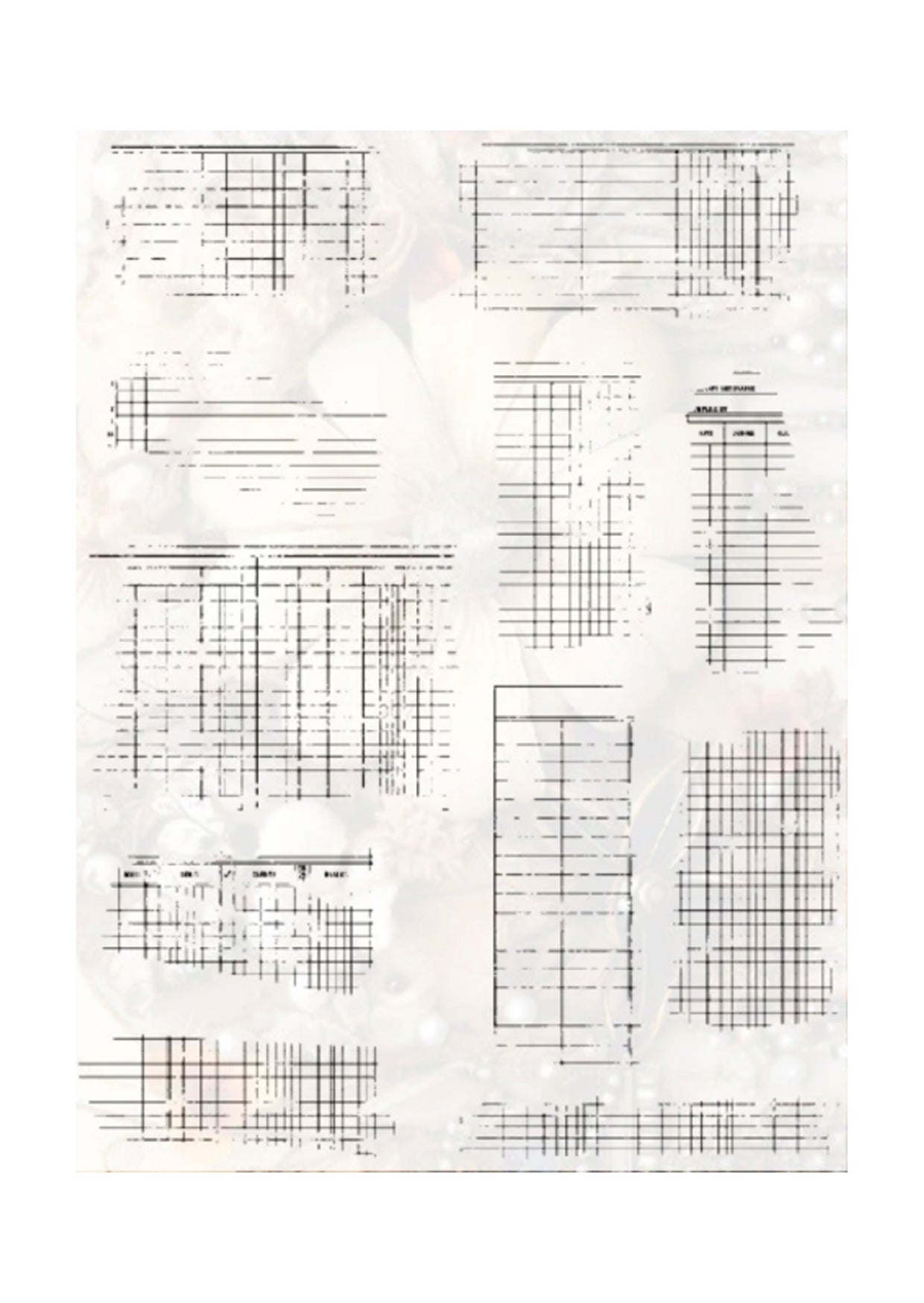 Clear Stamps - Vintage Style