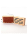 Houten stempel van het merk Heindesign - Beethoven Symphonische Sketch No. 9