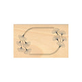 Houten stempel van het merk Florilége Design - Ginko Etiquette