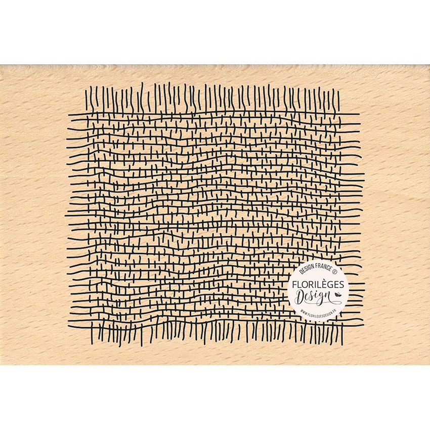 Houten stempel van het merk Florilége Design - Achtergrond