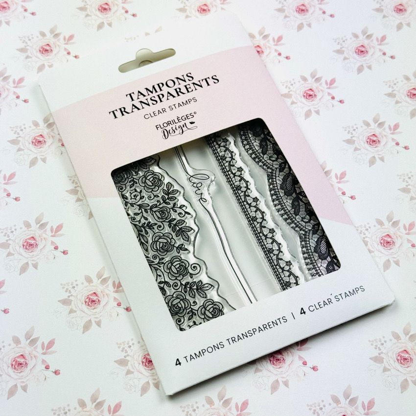 Clear stamp : randen van het merk Florilége Design