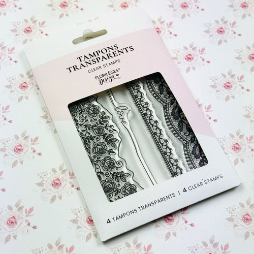 Clear stamp : randen van het merk Florilége Design