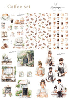 Journalstickerset - Coffee lover