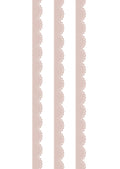 Washitape -  Roze kanten boog
