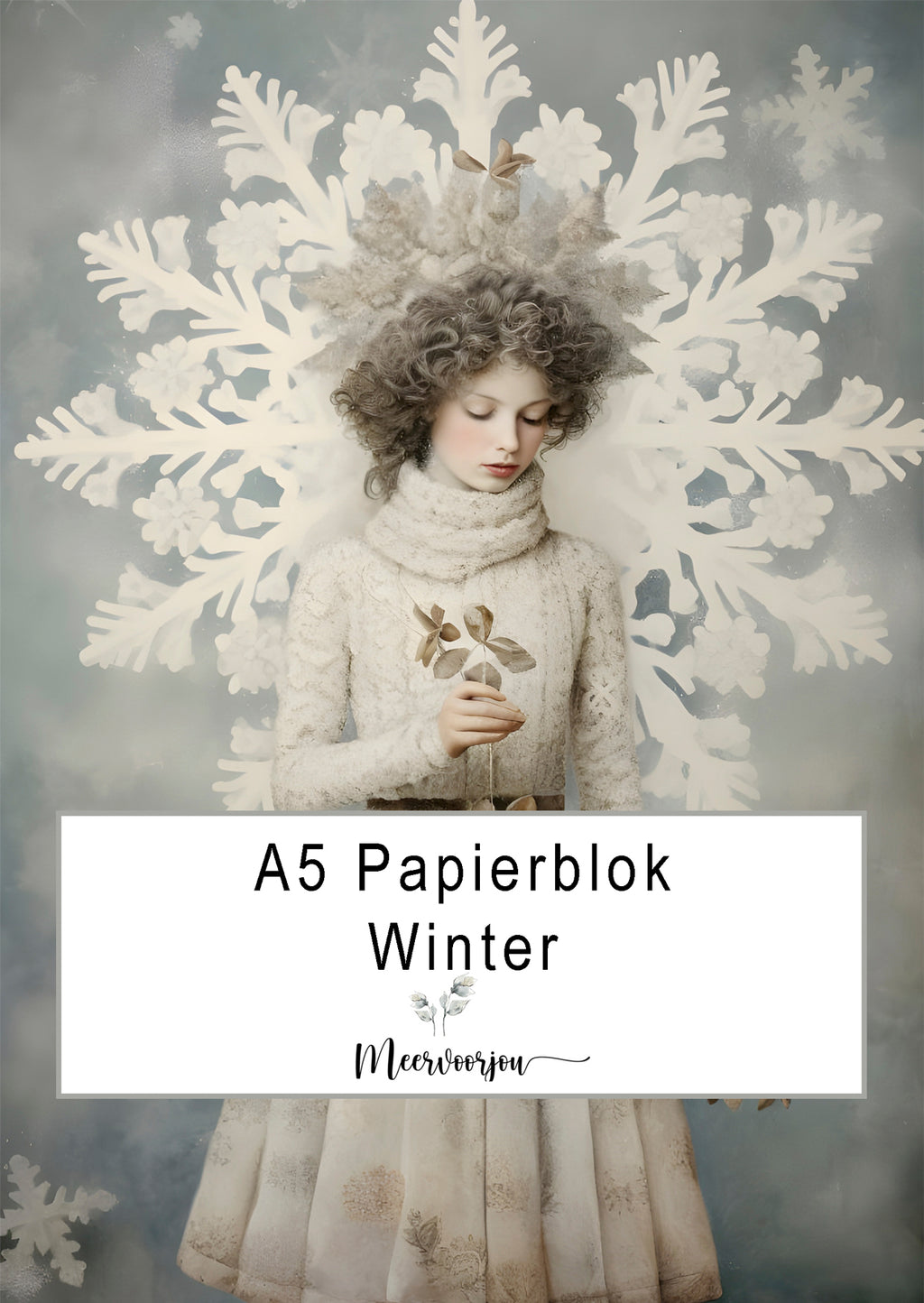 Papieren blok - Winter