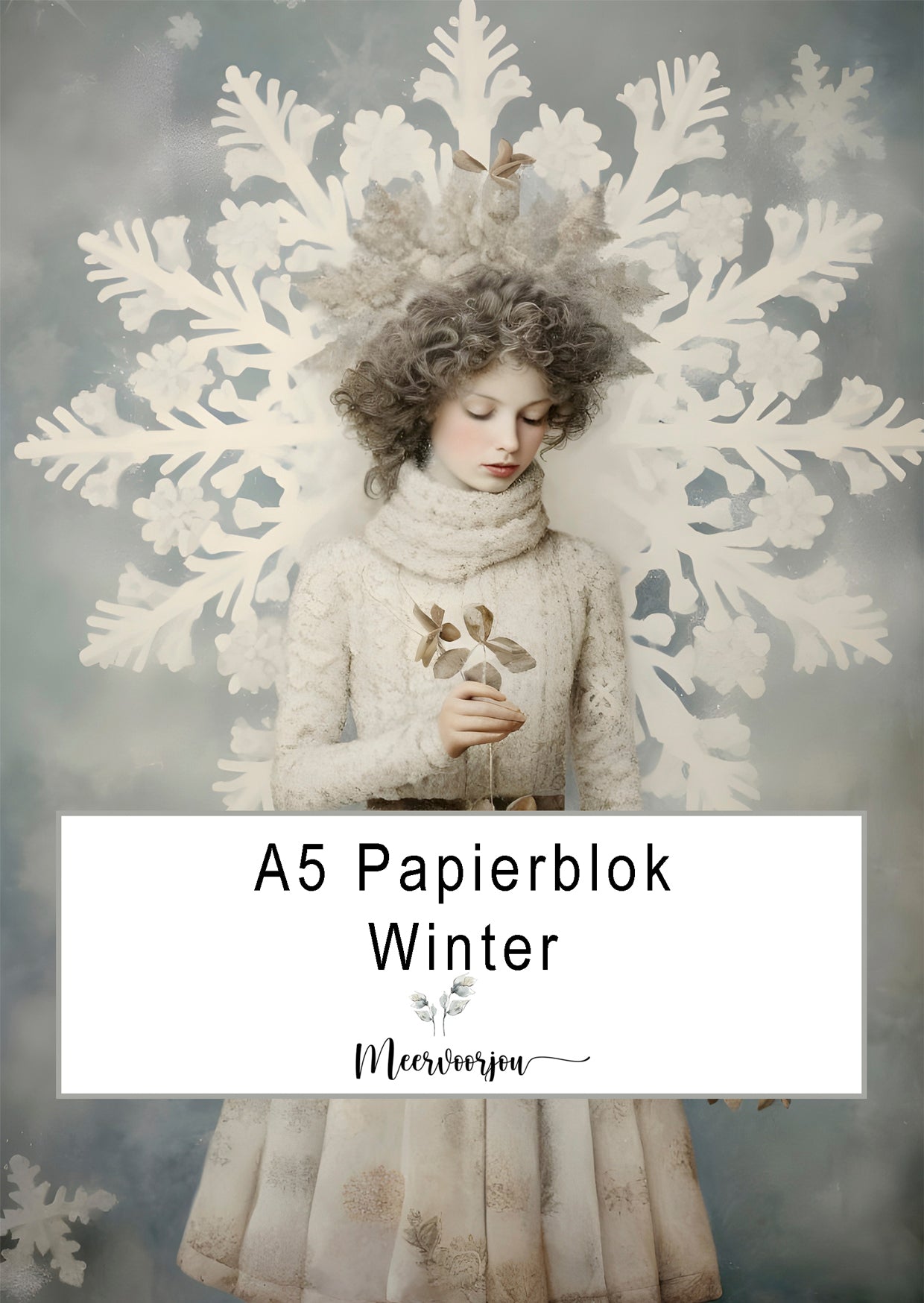 Papieren blok - Winter