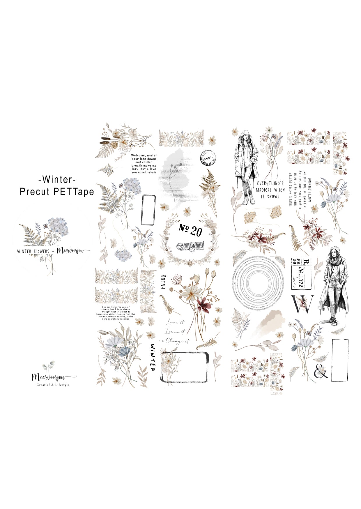 Pre-cut PETTape Winter