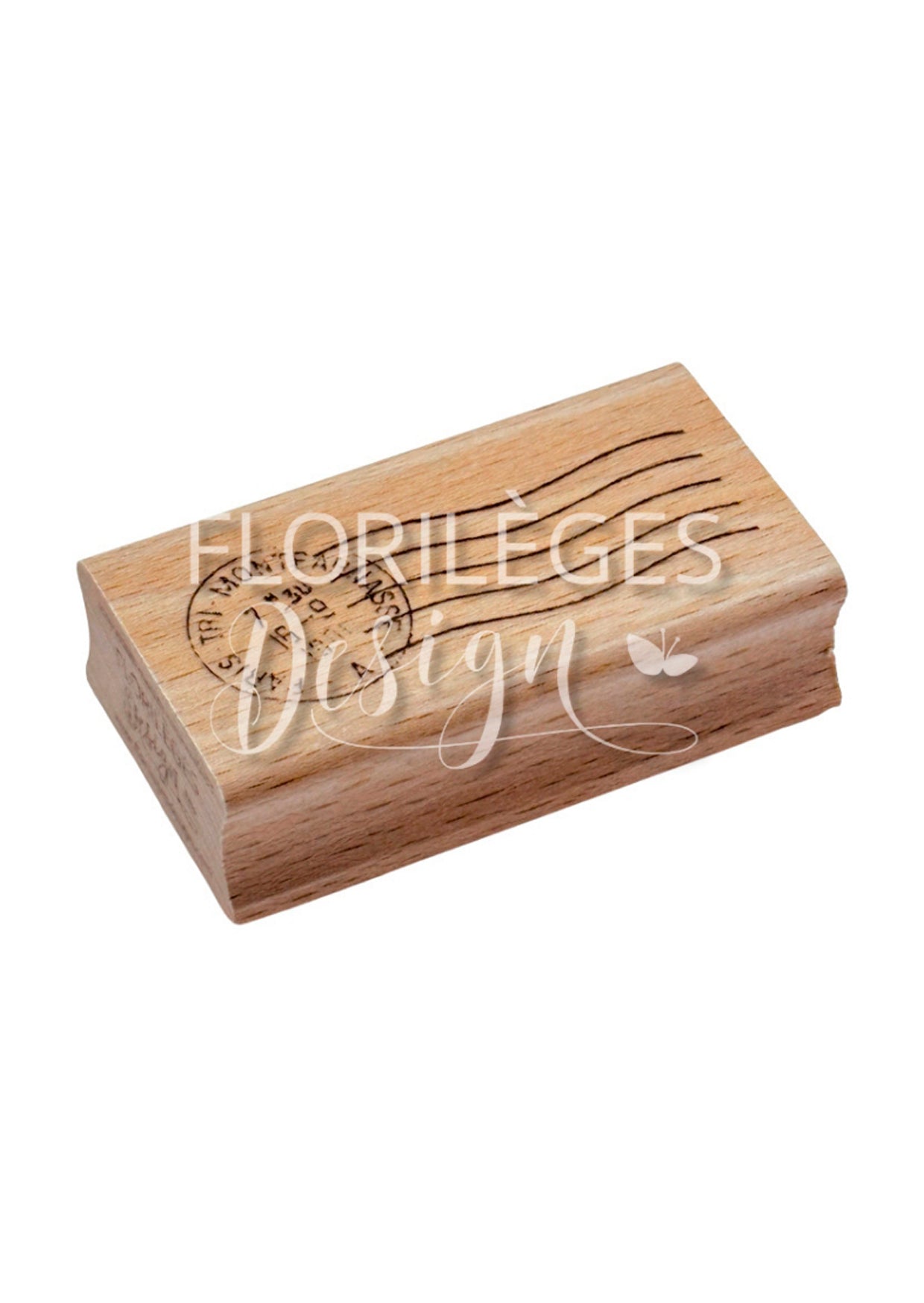 Houten stempel van het merk Florilége Design - zegel