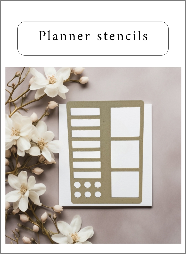 nieuwe slider planner stencils