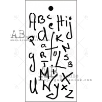 AB Studio - Stencil id-109 | alfabeth