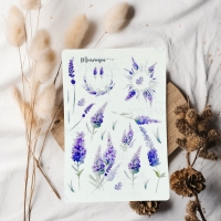 Journal sticker - Lavendel