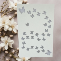 Journal mood tracker stencil  - vlinders