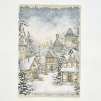 Journal sticker - Winter-kerstdorp