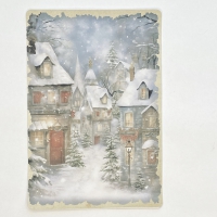 Journal sticker - Winter-kerstdorp