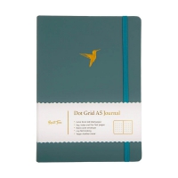 Yop & Tom A5 Dot Grid Journal - Hummingbird