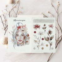 Journal stickerset - her dreams 01