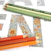 Bloemenkleurposter -  The greatest ....